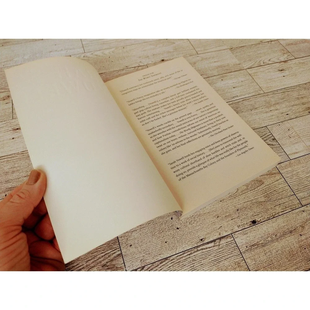 The Wordy Shipmates by Sarah Vowell - Softcover‎ EUC